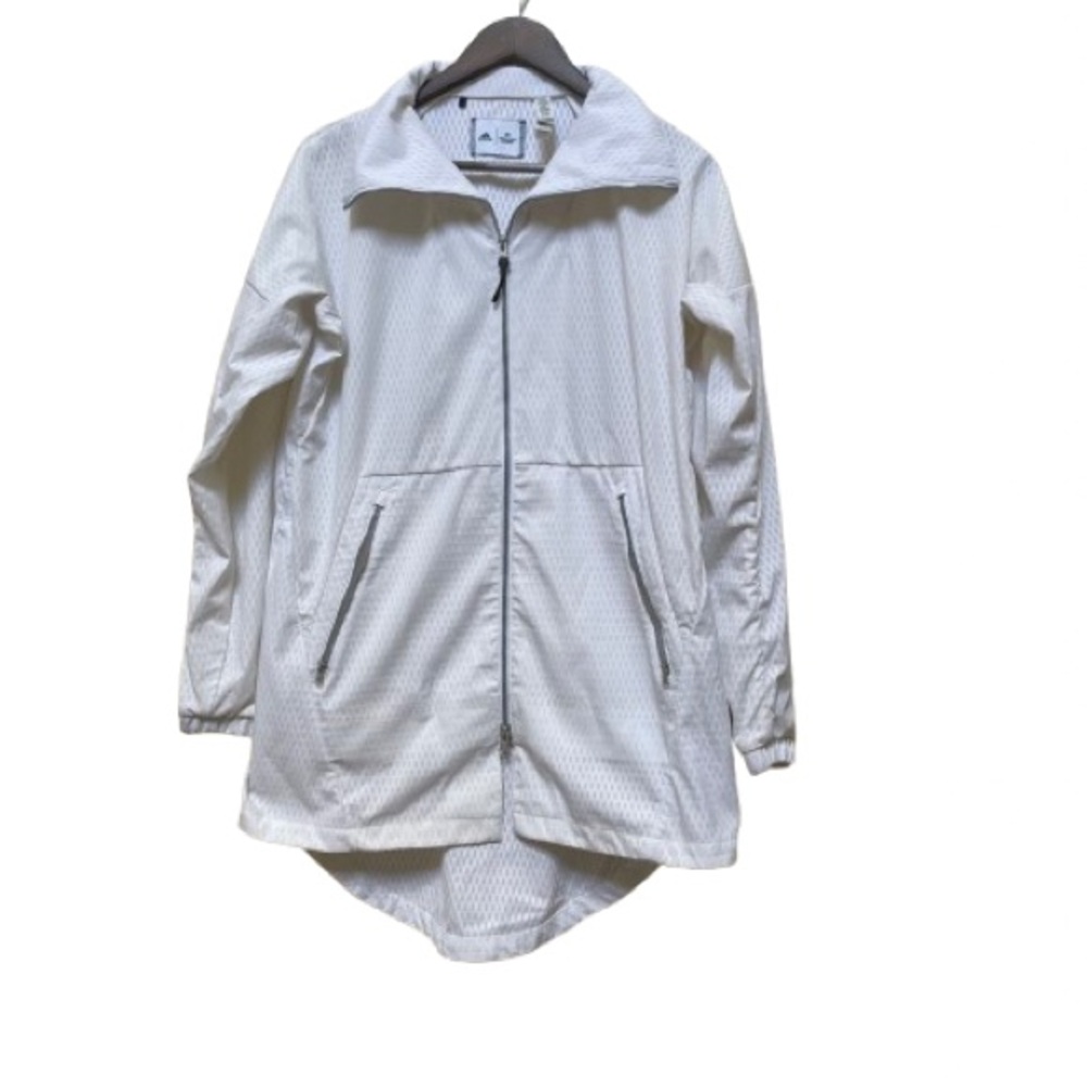 Adidas X Reigning Champ Women's White Bonding Jacket Large